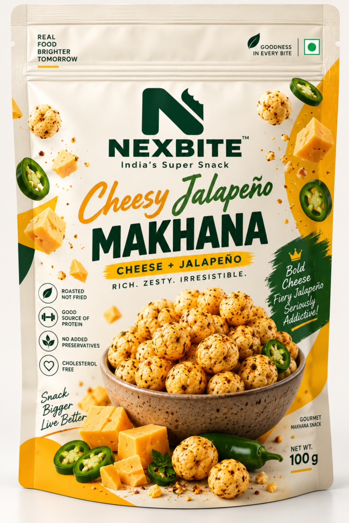 Cheesy Jalapeño Makhana | 100 g