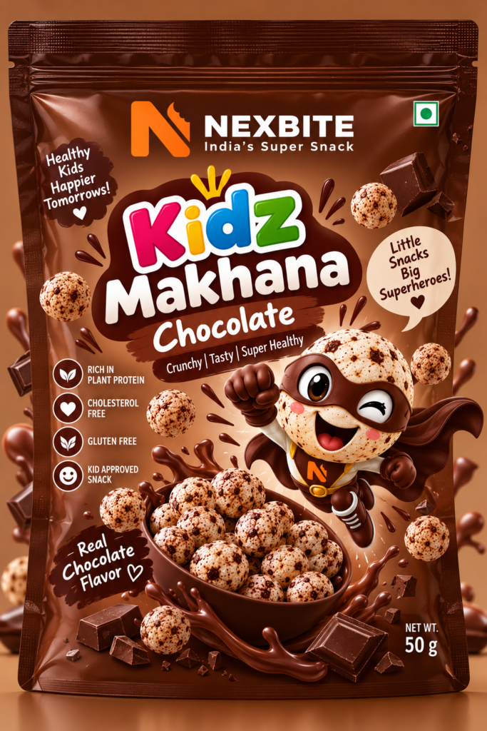 Kidz Makhana – Chocolate | 50 g