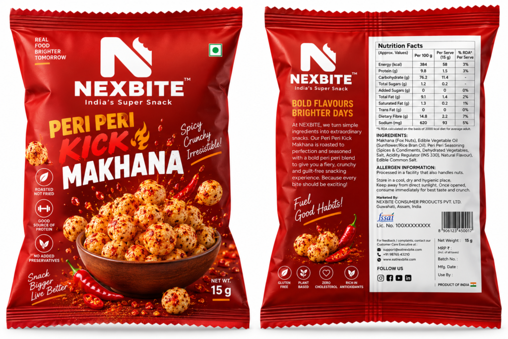 Peri Peri Kick Makhana | 15 g